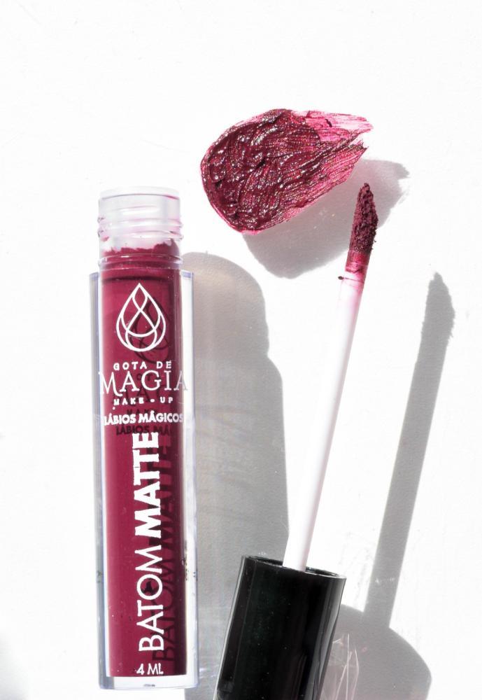 Batom Matte Líquido Gota De Magia Vitamina E - Bonita e Saudável! - Bishopen
