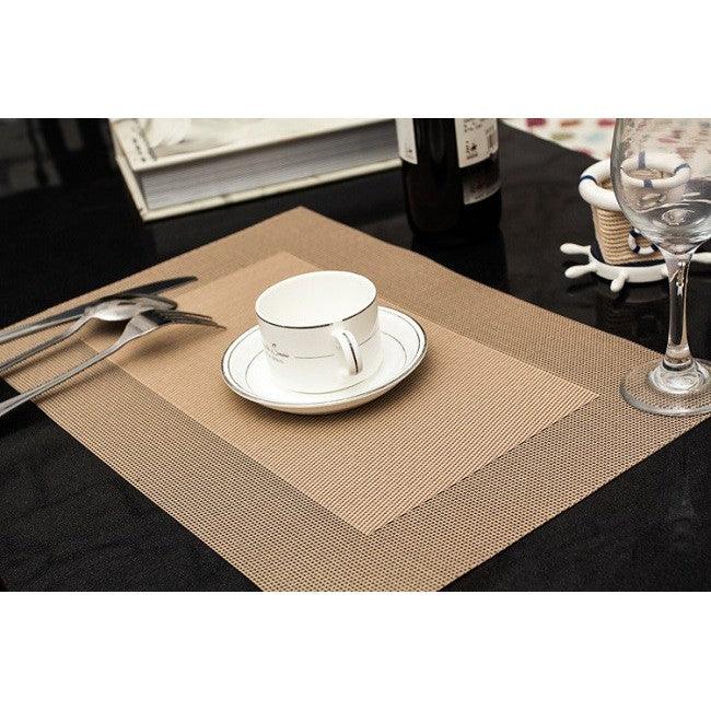 Jogo Americano Decorativo Solitário Retangular 45cm em PVC - Bishopen