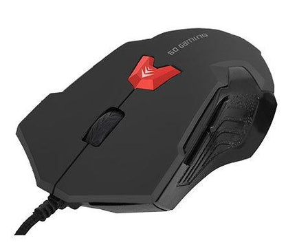 Mouse Gamer Bright 6 Botões Resolução Ajustável 3600 Dpi Usb - Bishopen